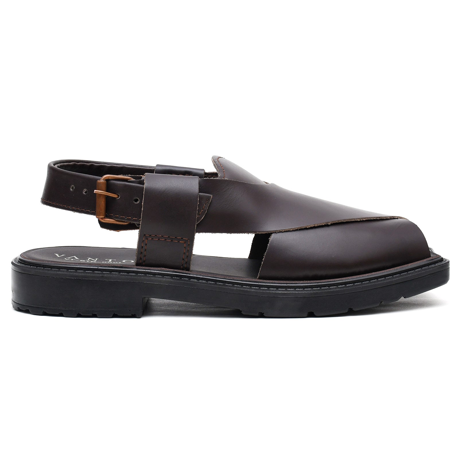 Men's Leather Peshawari - VANTO