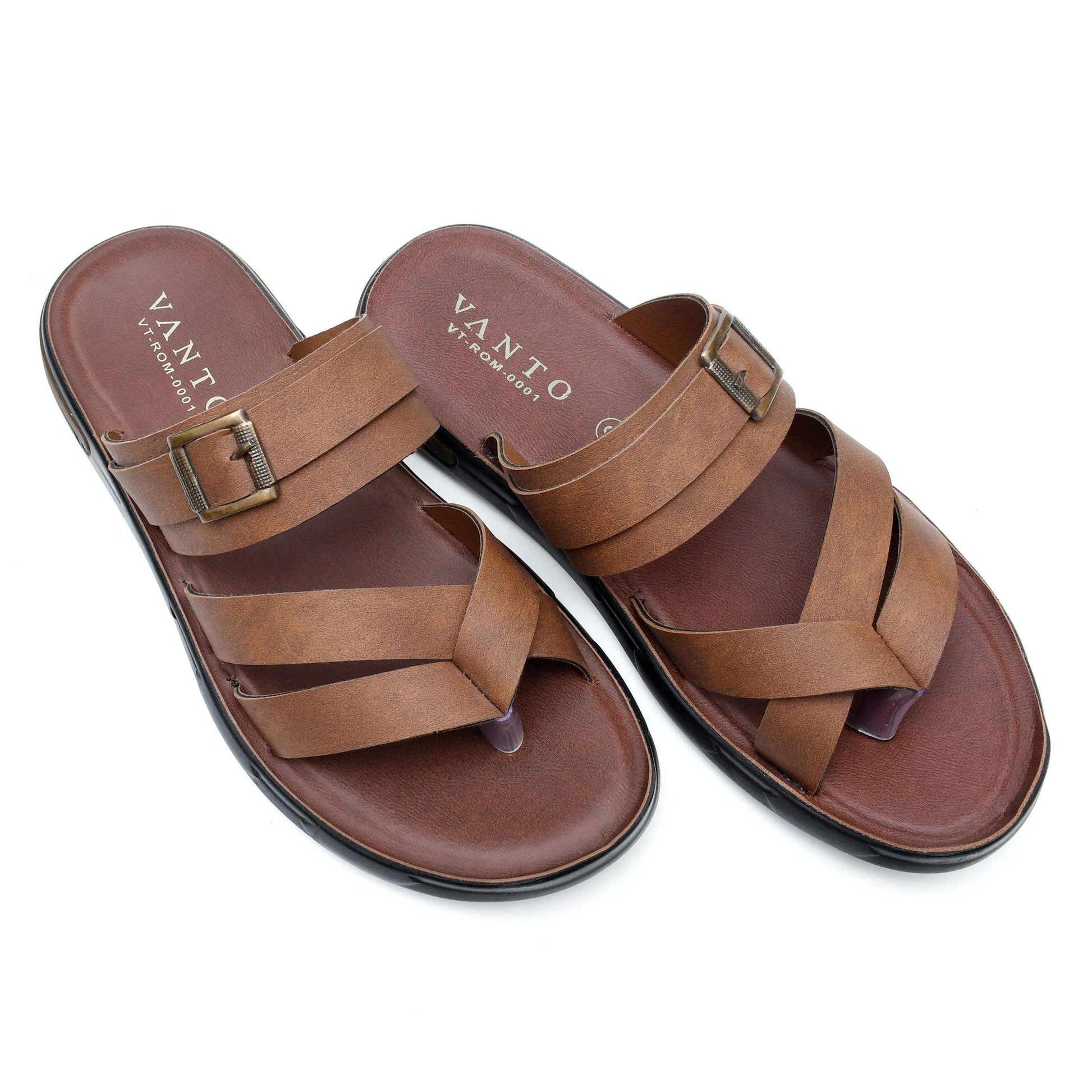 Men's Elegant Chappals - VANTO