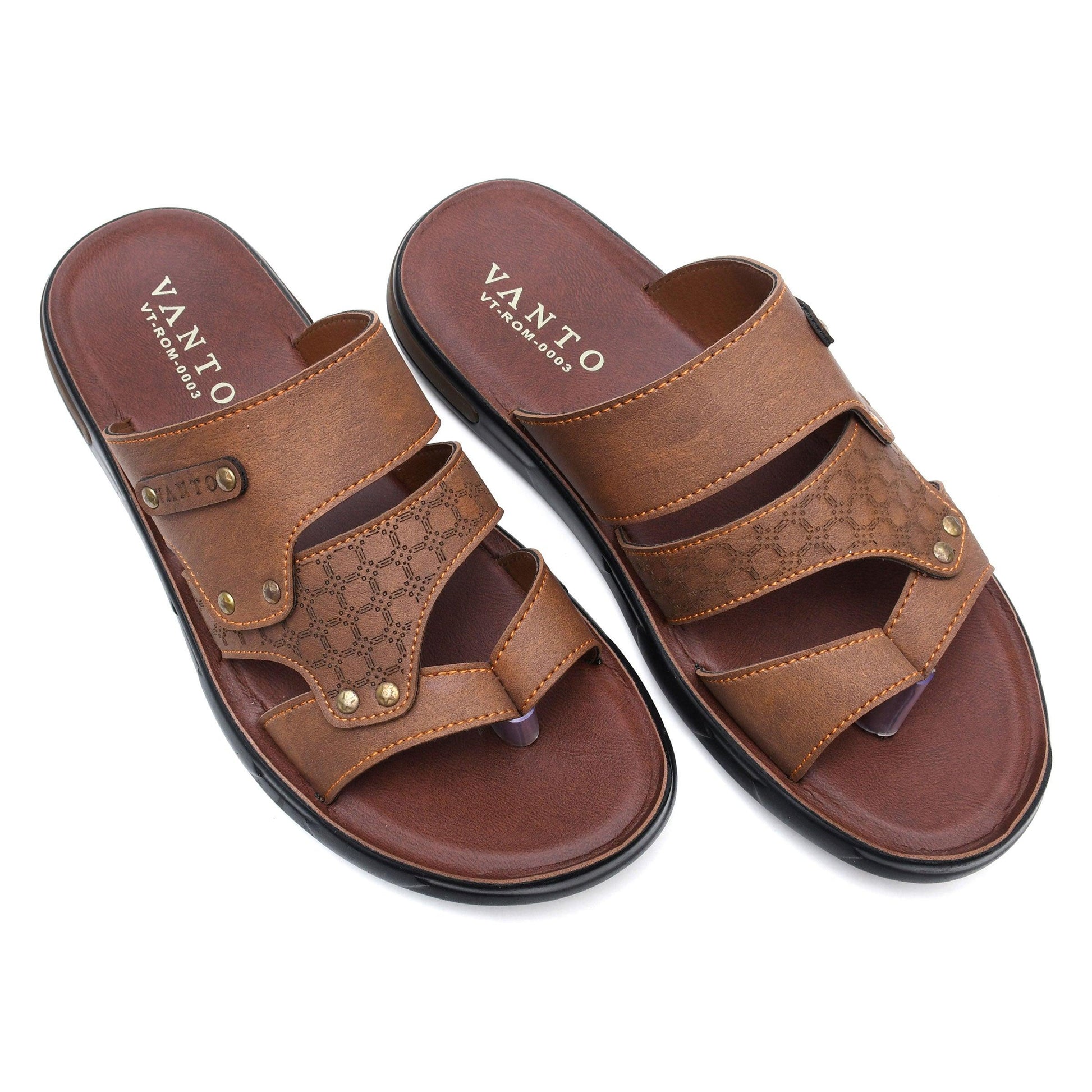 Men's Elegant Chappals - VANTO