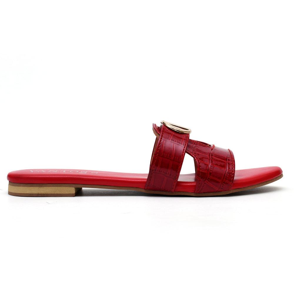 Women's Classy Buckled Flats - VANTO